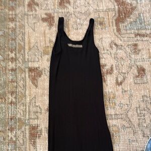 Enza costa ribbed maxi dress